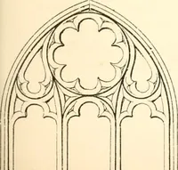 An illustration from An essay on the origin and development of window tracery in England; with nearly four hundred illustrations (1851)