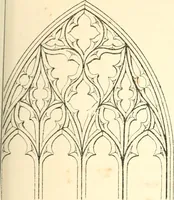 An illustration from An essay on the origin and development of window tracery in England; with nearly four hundred illustrations (1851)