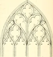 An illustration from An essay on the origin and development of window tracery in England; with nearly four hundred illustrations (1851)