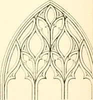 An illustration from An essay on the origin and development of window tracery in England; with nearly four hundred illustrations (1851)