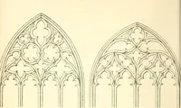 An illustration from An essay on the origin and development of window tracery in England; with nearly four hundred illustrations (1851)
