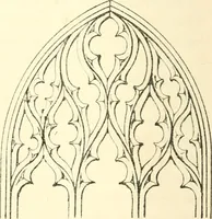 An illustration from An essay on the origin and development of window tracery in England; with nearly four hundred illustrations (1851)