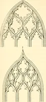 An illustration from An essay on the origin and development of window tracery in England; with nearly four hundred illustrations (1851)