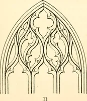 An illustration from An essay on the origin and development of window tracery in England; with nearly four hundred illustrations (1851)