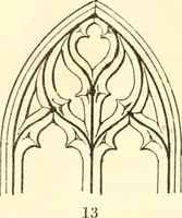 An illustration from An essay on the origin and development of window tracery in England; with nearly four hundred illustrations (1851)