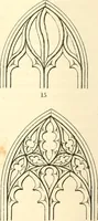 An illustration from An essay on the origin and development of window tracery in England; with nearly four hundred illustrations (1851)