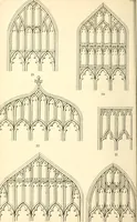 An illustration from An essay on the origin and development of window tracery in England; with nearly four hundred illustrations (1851)