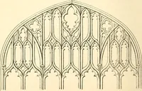 An illustration from An essay on the origin and development of window tracery in England; with nearly four hundred illustrations (1851)