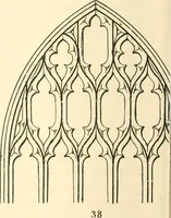 An illustration from An essay on the origin and development of window tracery in England; with nearly four hundred illustrations (1851)