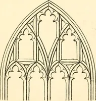 An illustration from An essay on the origin and development of window tracery in England; with nearly four hundred illustrations (1851)