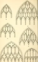 An illustration from An essay on the origin and development of window tracery in England; with nearly four hundred illustrations (1851)