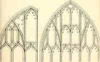 An illustration from An essay on the origin and development of window tracery in England; with nearly four hundred illustrations (1851)