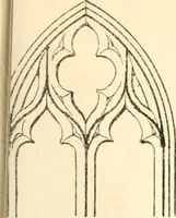 An illustration from An essay on the origin and development of window tracery in England; with nearly four hundred illustrations (1851)