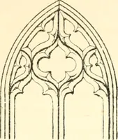 An illustration from An essay on the origin and development of window tracery in England; with nearly four hundred illustrations (1851)