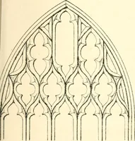 An illustration from An essay on the origin and development of window tracery in England; with nearly four hundred illustrations (1851)