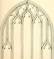 An illustration from An essay on the origin and development of window tracery in England; with nearly four hundred illustrations (1851)