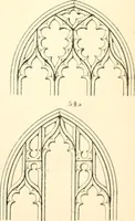 An illustration from An essay on the origin and development of window tracery in England; with nearly four hundred illustrations (1851)