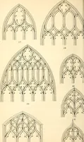 An illustration from An essay on the origin and development of window tracery in England; with nearly four hundred illustrations (1851)