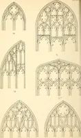 An illustration from An essay on the origin and development of window tracery in England; with nearly four hundred illustrations (1851)