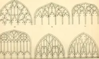 An illustration from An essay on the origin and development of window tracery in England; with nearly four hundred illustrations (1851)