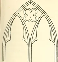 An illustration from An essay on the origin and development of window tracery in England; with nearly four hundred illustrations (1851)