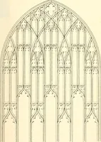 An illustration from An essay on the origin and development of window tracery in England; with nearly four hundred illustrations (1851)