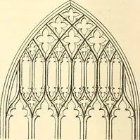 An illustration from An essay on the origin and development of window tracery in England; with nearly four hundred illustrations (1851)