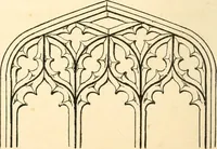 An illustration from An essay on the origin and development of window tracery in England; with nearly four hundred illustrations (1851)