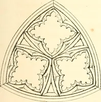 An illustration from An essay on the origin and development of window tracery in England; with nearly four hundred illustrations (1851)