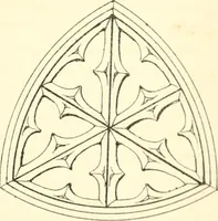 An illustration from An essay on the origin and development of window tracery in England; with nearly four hundred illustrations (1851)