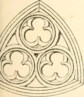 An illustration from An essay on the origin and development of window tracery in England; with nearly four hundred illustrations (1851)
