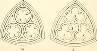 An illustration from An essay on the origin and development of window tracery in England; with nearly four hundred illustrations (1851)