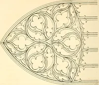 An illustration from An essay on the origin and development of window tracery in England; with nearly four hundred illustrations (1851)