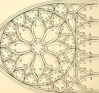 An illustration from An essay on the origin and development of window tracery in England; with nearly four hundred illustrations (1851)