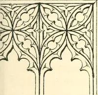 An illustration from An essay on the origin and development of window tracery in England; with nearly four hundred illustrations (1851)