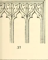 An illustration from An essay on the origin and development of window tracery in England; with nearly four hundred illustrations (1851)