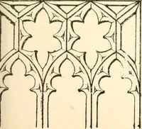 An illustration from An essay on the origin and development of window tracery in England; with nearly four hundred illustrations (1851)