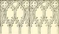 An illustration from An essay on the origin and development of window tracery in England; with nearly four hundred illustrations (1851)