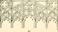 An illustration from An essay on the origin and development of window tracery in England; with nearly four hundred illustrations (1851)