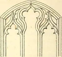 An illustration from An essay on the origin and development of window tracery in England; with nearly four hundred illustrations (1851)