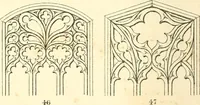 An illustration from An essay on the origin and development of window tracery in England; with nearly four hundred illustrations (1851)