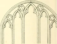 An illustration from An essay on the origin and development of window tracery in England; with nearly four hundred illustrations (1851)