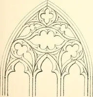 An illustration from An essay on the origin and development of window tracery in England; with nearly four hundred illustrations (1851)