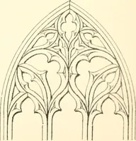 An illustration from An essay on the origin and development of window tracery in England; with nearly four hundred illustrations (1851)