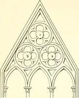 An illustration from An essay on the origin and development of window tracery in England; with nearly four hundred illustrations (1851)