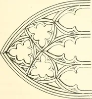 An illustration from An essay on the origin and development of window tracery in England; with nearly four hundred illustrations (1851)