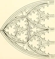 An illustration from An essay on the origin and development of window tracery in England; with nearly four hundred illustrations (1851)