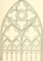 An illustration from An essay on the origin and development of window tracery in England; with nearly four hundred illustrations (1851)