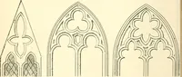 An illustration from An essay on the origin and development of window tracery in England; with nearly four hundred illustrations (1851)