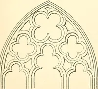 An illustration from An essay on the origin and development of window tracery in England; with nearly four hundred illustrations (1851)
